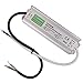 Waterproof 60W LED Transformer, IP67 LED Power Supply Driver Transformer Adapter to 12 Volt DC Output, 90V-250V/5A for LED Light, Computer Project, Outdoor Light