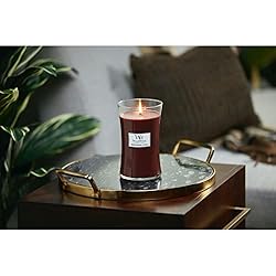 WoodWick Large Hourglass Candle, Smoked Walnut