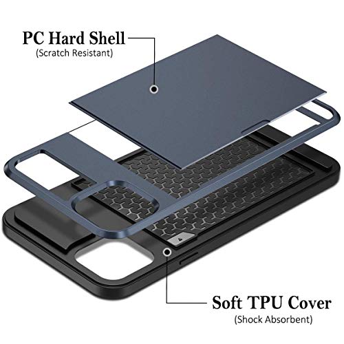 image for Vofolen Case for iPhone 11 Pro Max Case Wallet Credit Card Holder Slot