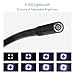HOMIEE Borescope Inspection Camera with 2.3 Inch LCD Screen, Endoscope Camera 4 LED Lights with 3.2 Ft IP67 Waterproof Tube, Use for Pipeline Detection, Car Repairment, Air Vent, Wall Inspection
