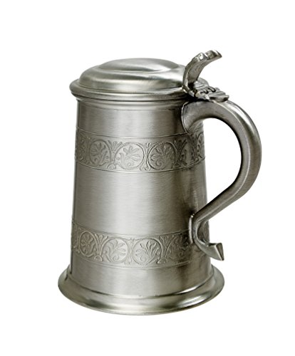 Wentworth Pewter - Medieval Antique Finish Pewter 1 Pint Tankard