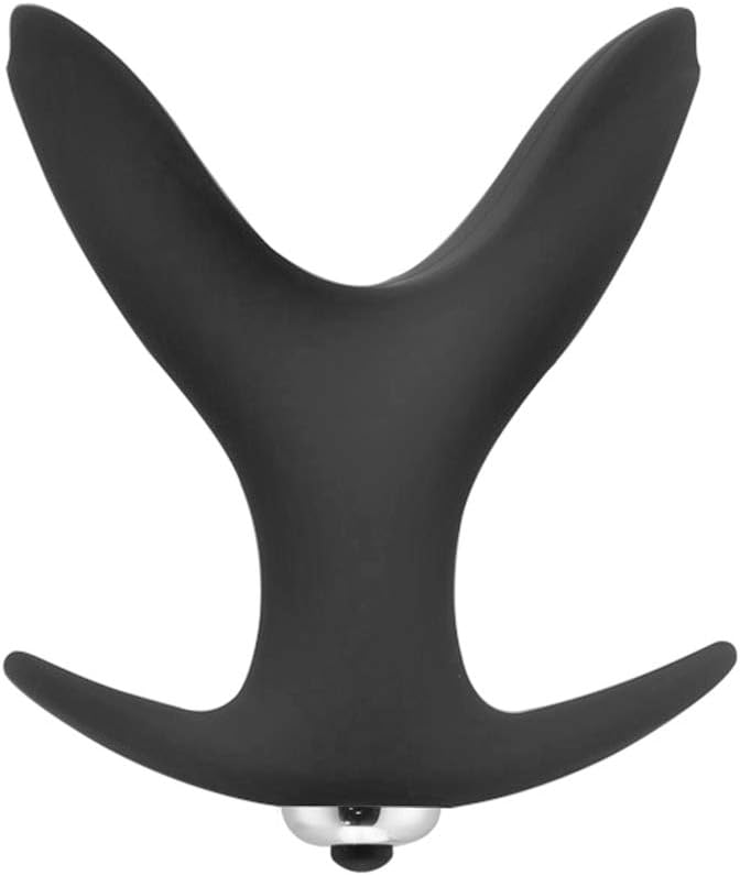 TPTPMAY Vibranting Amal Vibrantor with Vibrantion Modes Rechargeable Silicone Plug