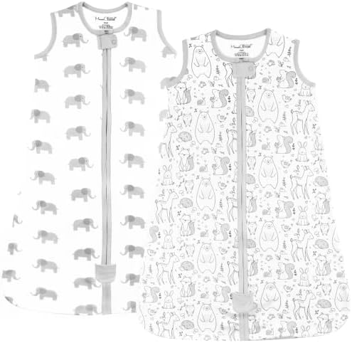 Mama Cheetah Baby Wearable Blanket, Organic Cotton Sleep Bag