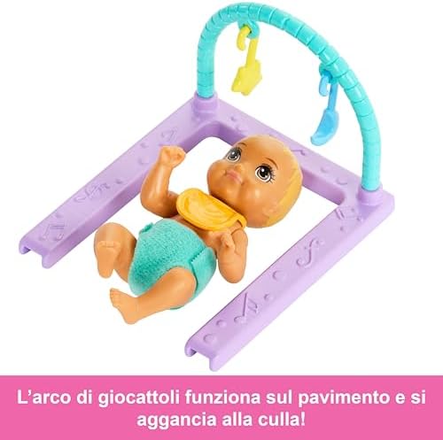 Skipper Bambola e playset cameretta con accessori