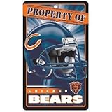 Chicago Bears Team Property Sign