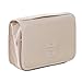 JJ POWER Travel Packing Cube 5 Set with Toiletry Bag Shoe Bag (Cream Beige, Toiletry Bag)