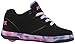 Heelys Girls' Propel 2.0 Sneaker, Black/Lilac/Pink, 4 M US Big Kid