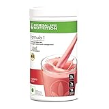 Herbalife Formula 1 Shake Nutritional Mix - 500 Grams - Healthy F1 Nutritional Meal Replacement Protein Powder Diet - Weight Loss Supplements for Men and Women (Strawberry)