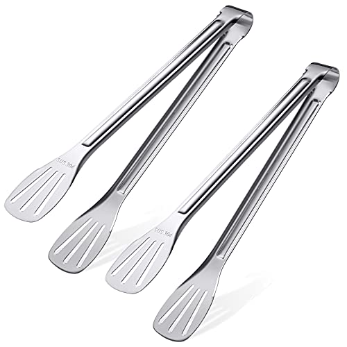 Extodry 304 Food SafeKitchen Tongs Set(12''&12'')Easy to Clean