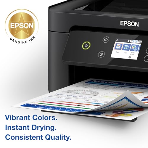 EPSON 212 Claria Ink High Capacity Black & Standard Color Cartridge Combo Pack (T212XL-BCS) Works with WorkForce WF-2830, WF-2850, Expression XP-4100, XP-4105