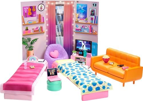 Barbie Toy Playset, Big City, Big Dreams Dorm Room Furniture