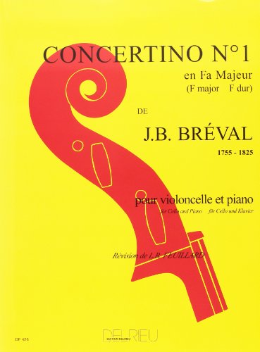 Concertino n°1 en fa maj. (French Edition) by BREVAL Jean-Baptiste