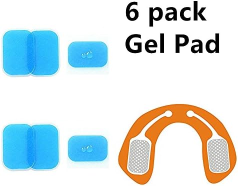 Surfin Hip Trainer Replacement Gel Sheet, Buttock Muscle Toner Ab Trainer Accessories 6pcs Gel Sheets For Gel Pad