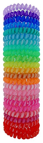 Cypress Lane Elastic Hair Ties 24 Pieces in a Lovely Gift Box