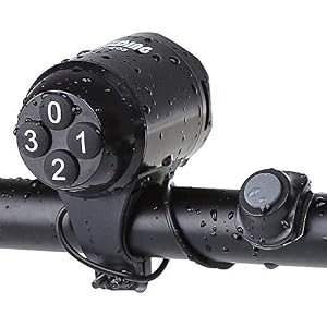 Electronic Waterproof Loud Cycling Horns Bike Siren Bell, Bicycle Handlebar Alarm Speaker Compatible with all Bikes…