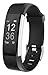 AIEX Fitness Tracker, Heart Rate Monitor Smart Watch With Connected GPS Tracker, 14 Sports Mode, Message Notification,Waterproof Activity Tracker for Android and iOS with Gift Screen Protector