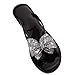 Hotkey Women Comfy Plat Sandals Shoes Summer Casual Beach Travel Slipper Shoes Bow Flats Flip Flop Jelly Shoes Blackthumb 4