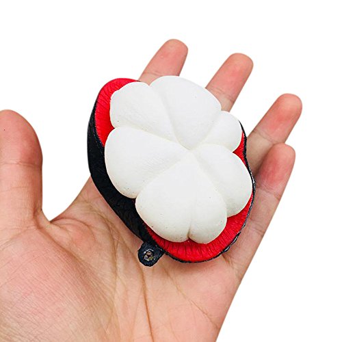 Squeeze Squishy Mangosteen Slow Rising Cream Scented Decompression Toys