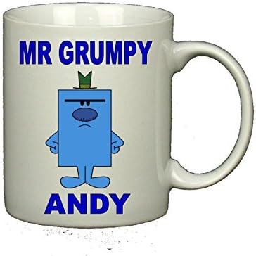 Personalised Mr Grumpy Mug by SMB Novelties