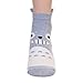 Happytree Famous Totoro Anime Cartoon Novelty Cotton Socks 3 to 6 Pack (Totoro Mini)