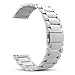 Fintie Bands Compatible with Samsung Galaxy Watch 3 45mm / Galaxy Watch 46mm / Gear S3 Frontier and Classic, 22mm Solid Stainless Steel Metal Bracelet Strap Replacement Wrist Band