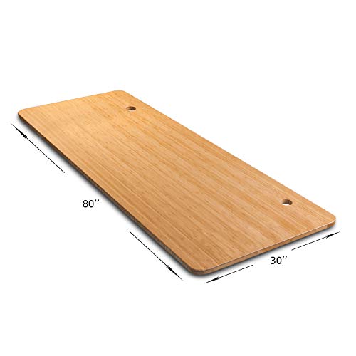 Photo 1 of VWINDESK Natural Bamboo Desk Table Top Only