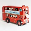 Le Toy Van TV469 Cars & Construction Double Decker Wooden Role Play Suitable for Girls and Boys Toys, London Bus