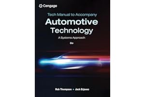 Tech Manual for Thompson/Erjavec's Automotive Technology: A Systems Approach