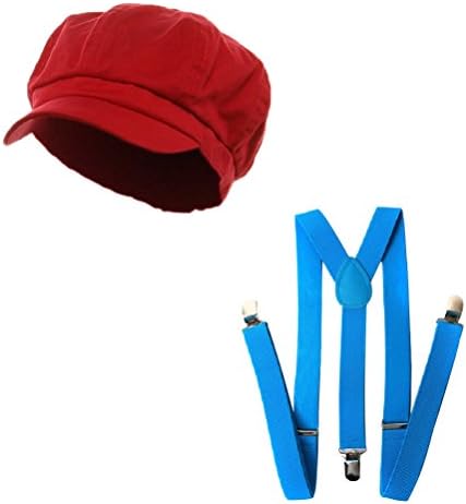 Super Italian Plumber Friends Attire Combo Kit, Red