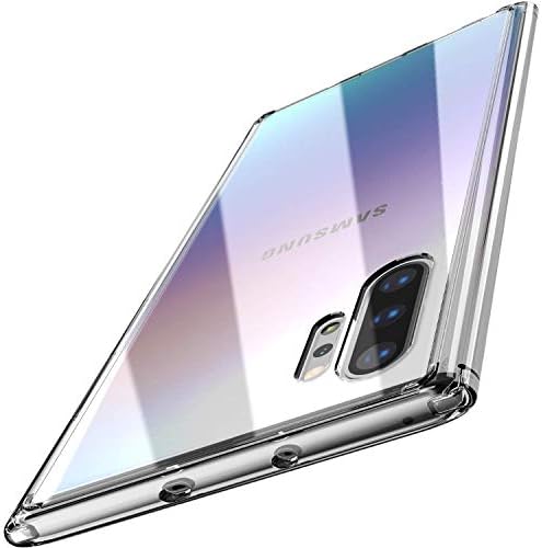 Midkart® Transparent Hard Case for Samsung Galaxy Note 10 Plus/Note 10+ Anti- Yellowing Crystal Clear Scratch-Proof Protective Cover with Camera Lens Protection