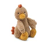 Jellycat Bashful Rooster, Medium, 12 inches