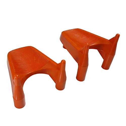 Unanimous Outdoors 2 Pack Combo Bundle Football Kicking Tee Holder for Field Goals, 1 and 2 inch