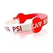 Greekin' It Kappa Alpha Psi Fraternity Silicone Bracelets (2 Bracelets per Pack)