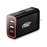 USB C Charger, CRST 28W 3-Ports USB Travel Wall Charger with Foldable Plug for Nexus 6P, iPhone SE/6S/6 Plus, iPad Air/Pro/mini, Galaxy S7/S7 Edge, Android and Tablet