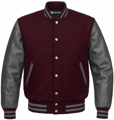G GAME SPORTSWEAR America's Finest Varsity Jacket, Genuine Leather