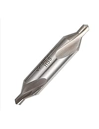 xuchuan 6 pcs combinado HSS Centro Taladros Bit Set countersinks ángulo de 60 grados 5 3 2.5 2 1.5 1 mm