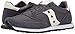 Saucony Originals Men's Jazz Lowpro Classic Retro Running Shoe, Charcoal/Off White, 8 M US