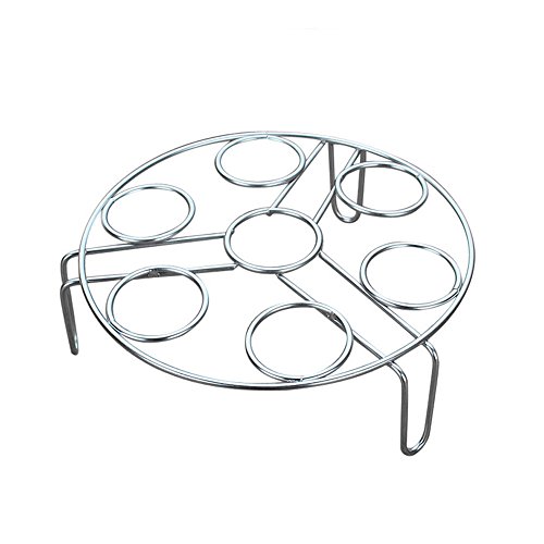 Elaco 2Pcs Electric Pressure Cooker Steam Rack Egg Vegetable Steam Rack Stand Basket (B)