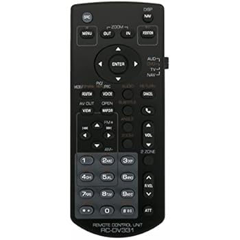 Kenwood KNA-RCDV331 | IR-Fernbedienung für Kenwood Multimedia-Monitor