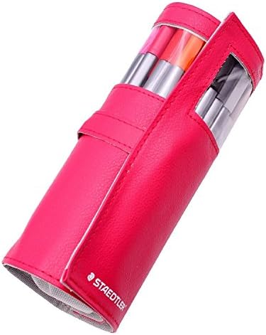Staedtler Triplus Fineliners 20 Assorted Colours with Pencil Case 334 Pc20 (PINK)