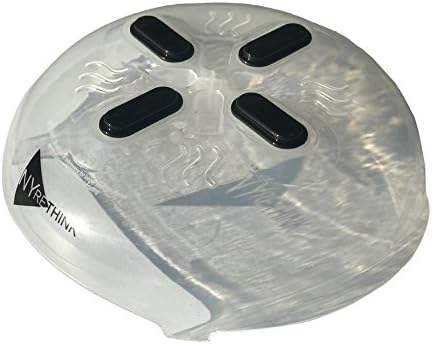 NY RETHINK Magnetic Microwave Oven Hover Splatter Lid with Steam Vents- Food Anti Splash Cover Guard | BPA-Free, Dishwasher Safe, 11.5 in