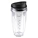 Replacement 24 oz Blender Cups with Sip & Seal Lids Compatible with Nutri Ninja Auto IQ Bl450 BL456 BL480 BL482 BL642 BL682 BN751 BN801 Foodi SS151 SS351 SS401 Blender Cup (2-Pack)
