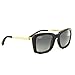 Chanel 6047Q Square Sunglasses 622/S8 Black & Gold / Grey Gradient Polarized
