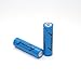 Yueling@ 2Pcs 1200mah 3.7V 14500 Rechargeable Blue Li-Ion Battery for Torch Flashlight with Dual Travel Charger