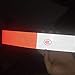 2 In x 160 Feet Waterproof Reflective Tape Conspicuity Caution Tape for Tailers, Car, Truck, Red and White