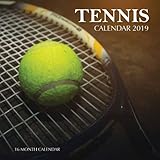 Tennis Calendar 2019: 16 Month Calendar by Mason Landon