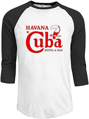 Baseball Jerseys Graphic Shirts 3/4 Sleeve Funny Cuba Havana Bar Che Guevara Cool