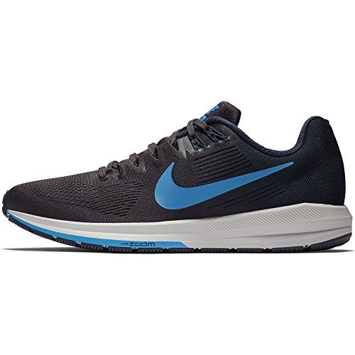 NIKE Men's Training Shoes, Grey Obsidian Blue Hero