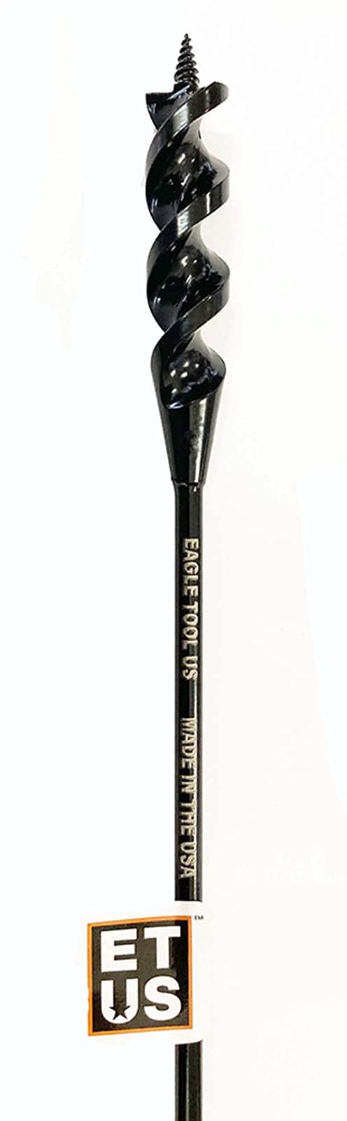 Eagle Tool US EA10018 Installer Drill Bit, Auger Style, 1-Inch by 18-Inch, Made in The USA