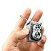 1 X LOCOMO Cute Mini Double Twin Lens Reflex TLR Camera Style LED Flash Light Torch Shutter Sound Keychain